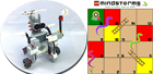 SnekBot หุ่นยนต์จาก Lego Mindstorm เล่นบันไดงู